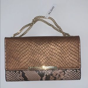 Aldo snakeskin clutch | BNWT